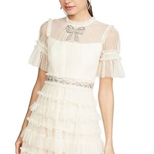 Needle & Thread Embellished Bow Dress - US4